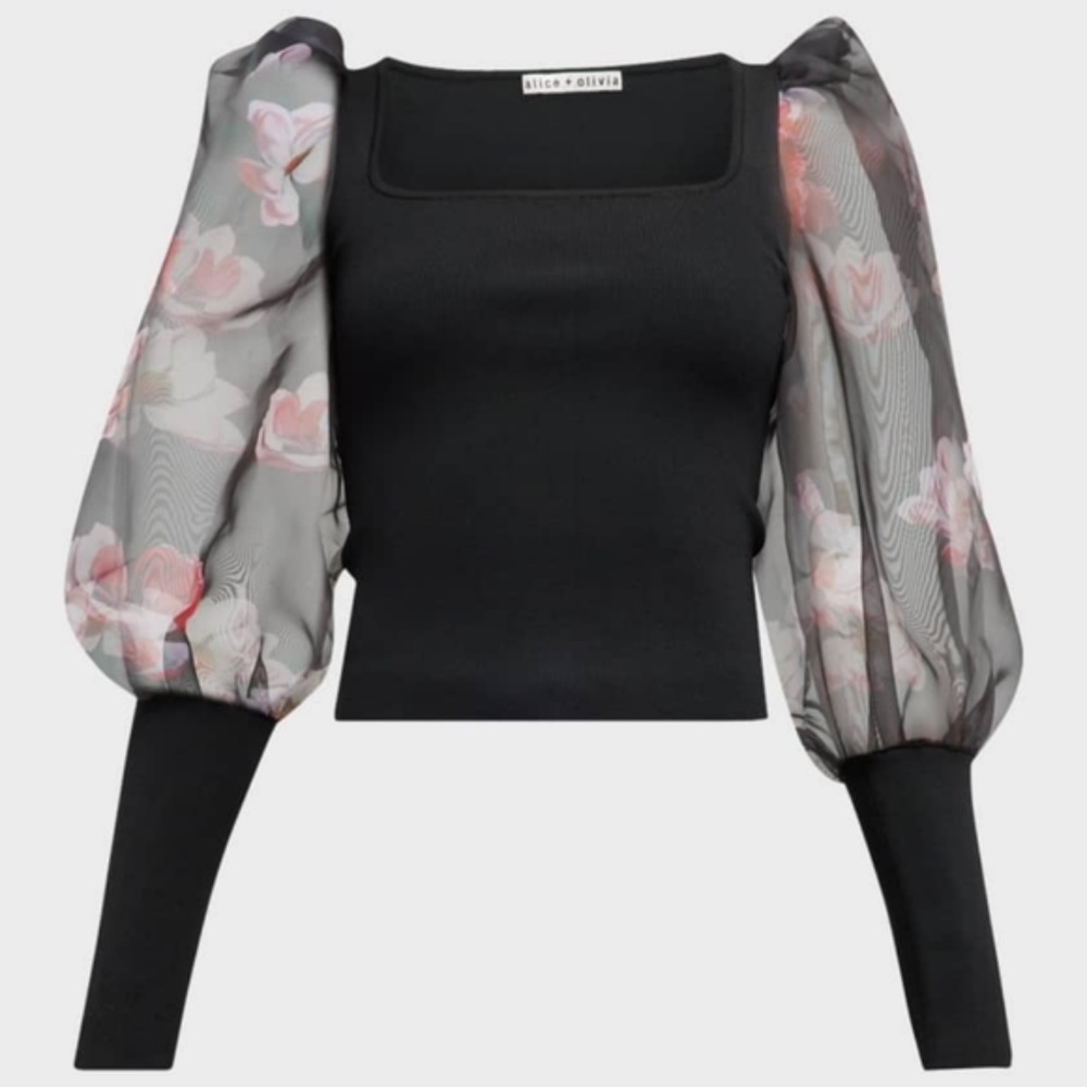 Alice and Olivia sweater blouse top